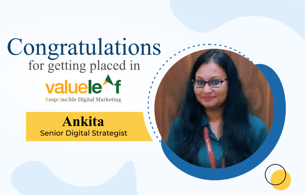 Ankitha Indras academy Placement